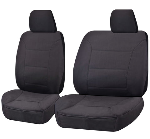 All Terrain Canvas Seat Covers - Custom Fit for Nissan Patrol Gq-Gu Y61 Series Single Cab (1999-2016)