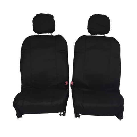 Stallion Canvas Seat Covers - For Mitsubishi Triton Dual Cab (2006-2020)