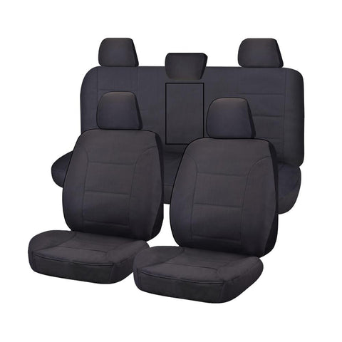 All Terrain Canvas Seat Covers - For Toyota Hilux Dual Cab (07/2015-2022)