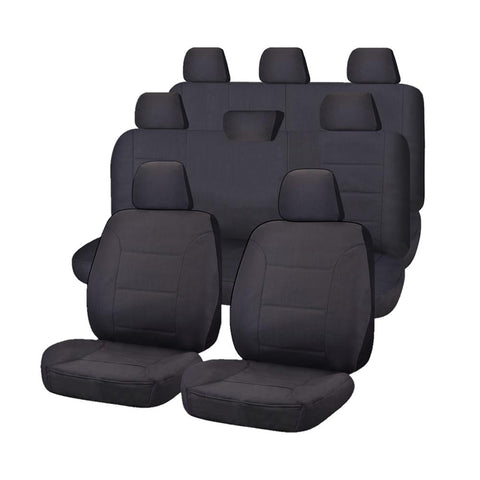 All Terrain Canvas Seat Covers - Custom Fit for Toyota Landcruiser 200 Series (2008-2020)