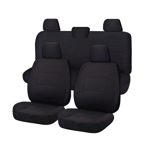 Challenger Canvas Seat Covers - For Volkswagen Amarok 2H Series Dual Cab (2011-2022)