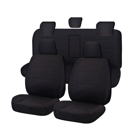 Challenger Canvas Seat Covers - For Holden Colorado RG Series Dual Cab (2012-2022)