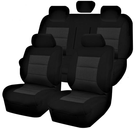 Premium Plus Knitted Jacquard Seat Covers - For Volkswagen Tiguan R-Line (02/2021-On)