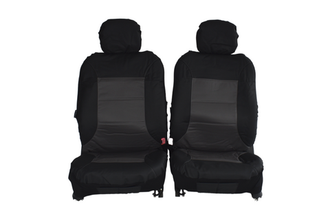 Universal El Toro Series Ii Front Seat Covers Size 30/35 | Black/Grey