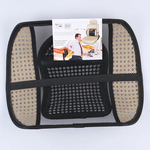 Curved Mesh Back Support