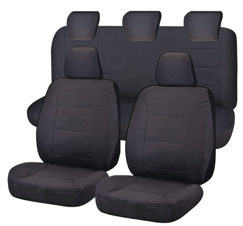 Challenger Canvas Seat Covers - For Ford Ranger PX Series Dual Cab (2011-2015)