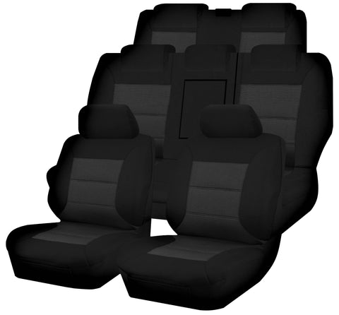 Premium Seat Covers for Ford Territory SX/SY/SZ Series 4X4 SUV/Wagon 7-Seater (05/2004-2016)