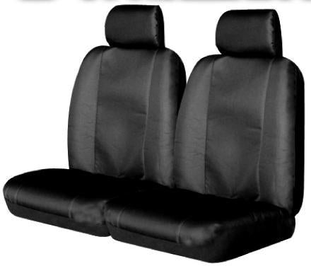 Canvas Seat Covers For Holden Colorado For 2008-2012 Dual Cab | Black