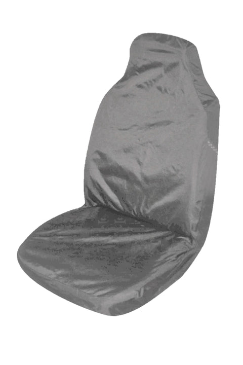 Universal Supreme Throwover Seat Cover Canvas - Grey