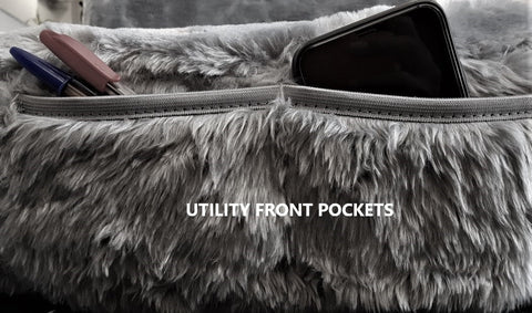 Bond Sheepskin Seat Covers - Universal Size (20mm) - Charcoal