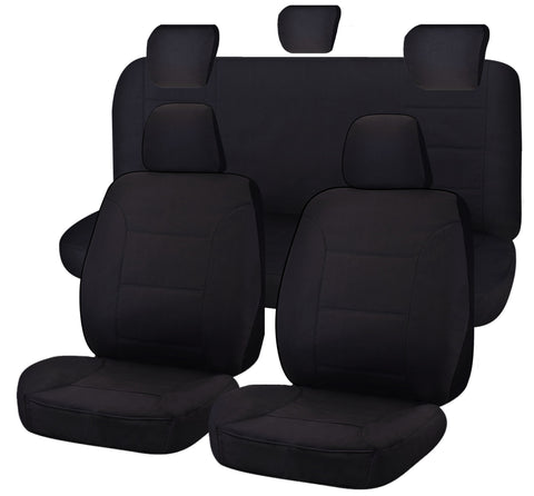 Canvas Seat Covers for Toyota Hilux Dual Cab (2005-2016)