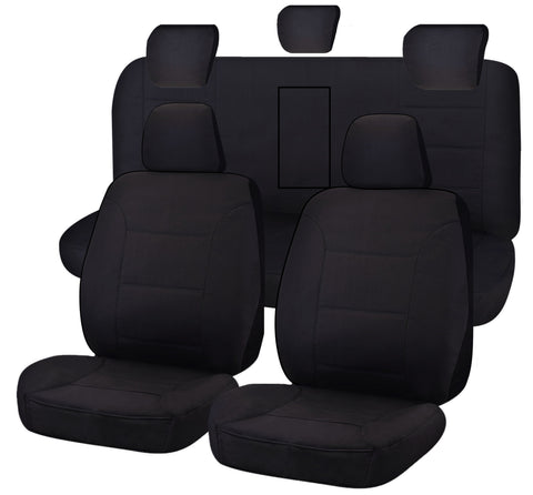 Canvas Seat Covers for Isuzu D-Max Dual Cab (2012-2020)